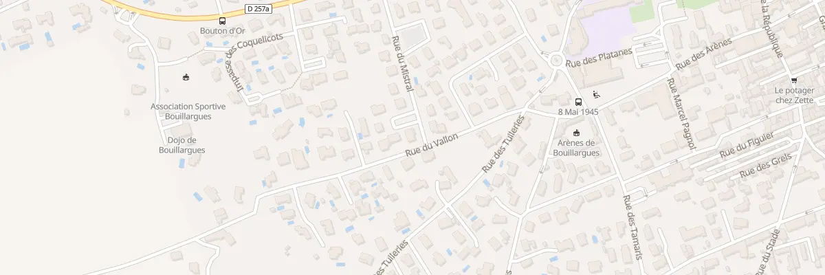 Plan du 11 Rue du Mistral à Bouillargues