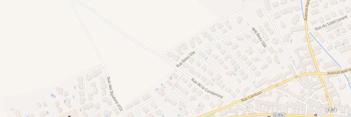 Plan du 14 Rue de la Condamine à Bouillargues