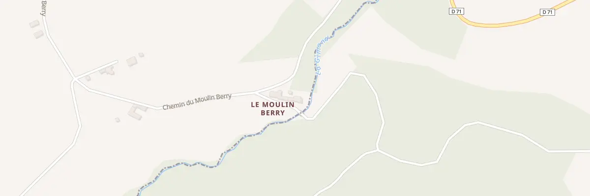 Plan du 939 Che du Moulin Berry à Grézieu-le-Marché