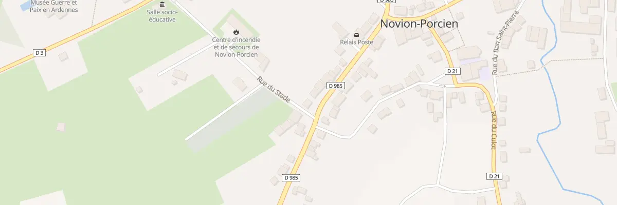 Plan du 17 Rue de la Briqueterie à Novion-Porcien