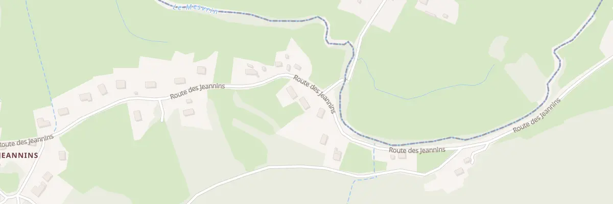 Plan du 799 Rte des Jeannins au Creusot