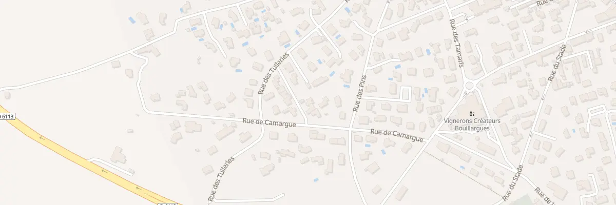 Plan du 3 Rue des Oustalets à Bouillargues