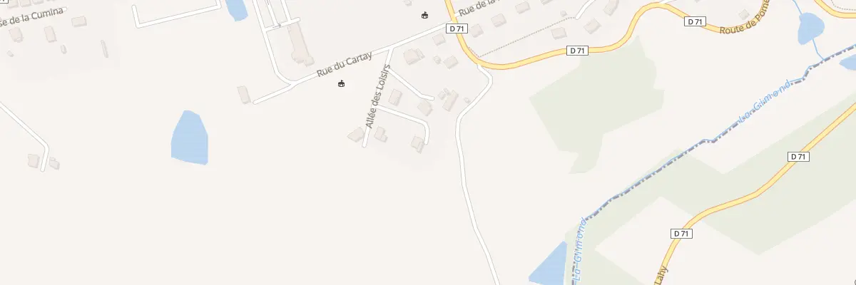 Plan du 67 All des Loisirs à Grézieu-le-Marché