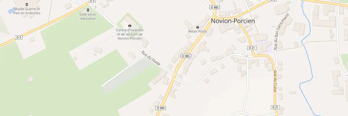Plan du 15 Rue de la Briqueterie à Novion-Porcien