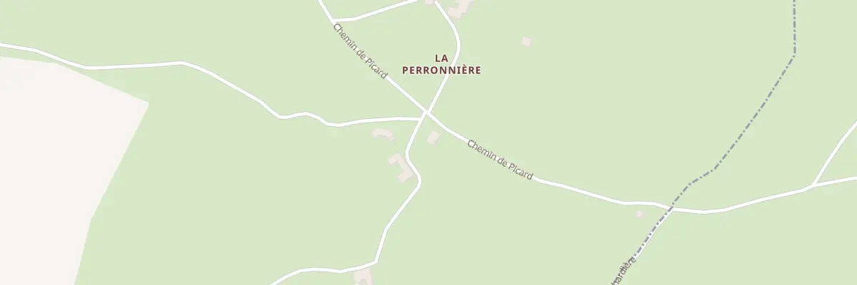 Plan du 5069 La Perronniere à La Gimond
