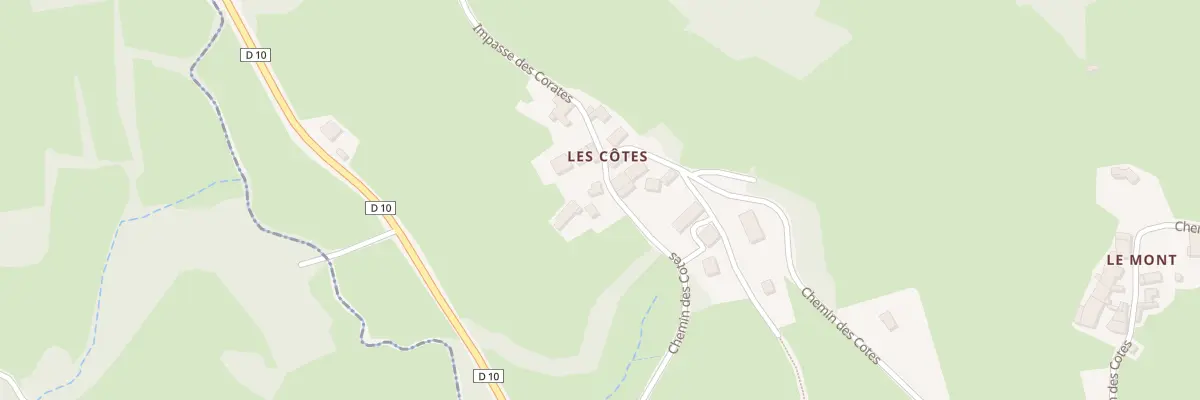 Plan du 1188 Che des Côtes à Saint-Igny-de-Vers