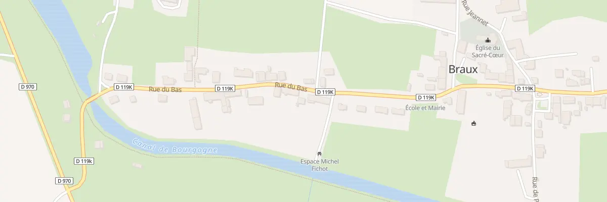 Plan du 31 Rue du Bas à Braux