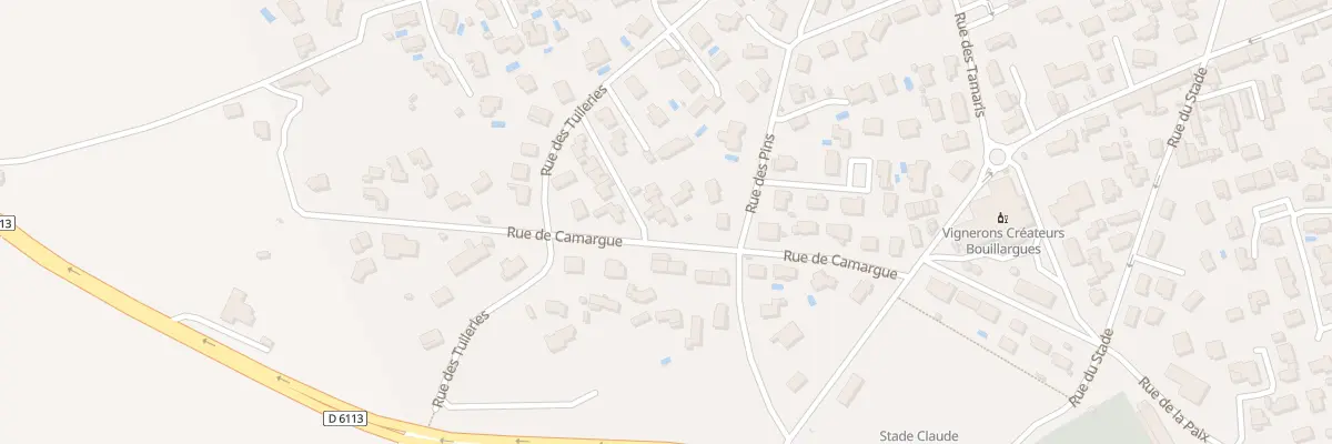 Plan du 5 Rue des Oustalets à Bouillargues