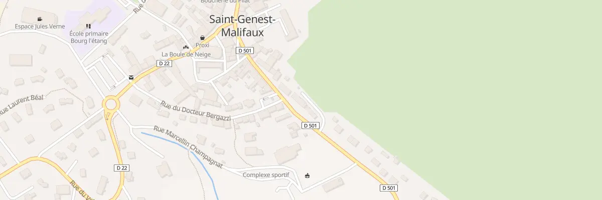 Plan du 145 Rue de la Semène à Saint-Genest-Malifaux