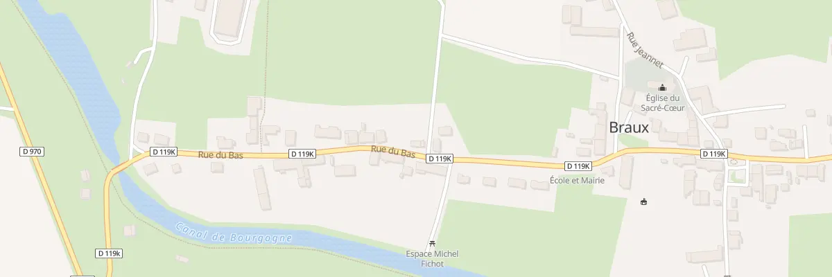 Plan du 22 Rue du Bas à Braux