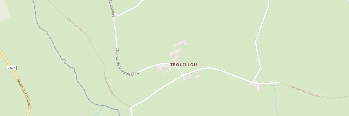 Plan du 5474 Trouillou à Haute-Rivoire
