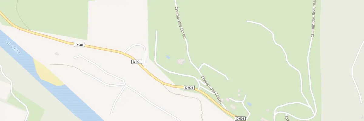 Plan du 5117 Caranove à Montclus