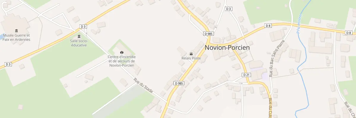 Plan du 7 Rue de la Briqueterie à Novion-Porcien