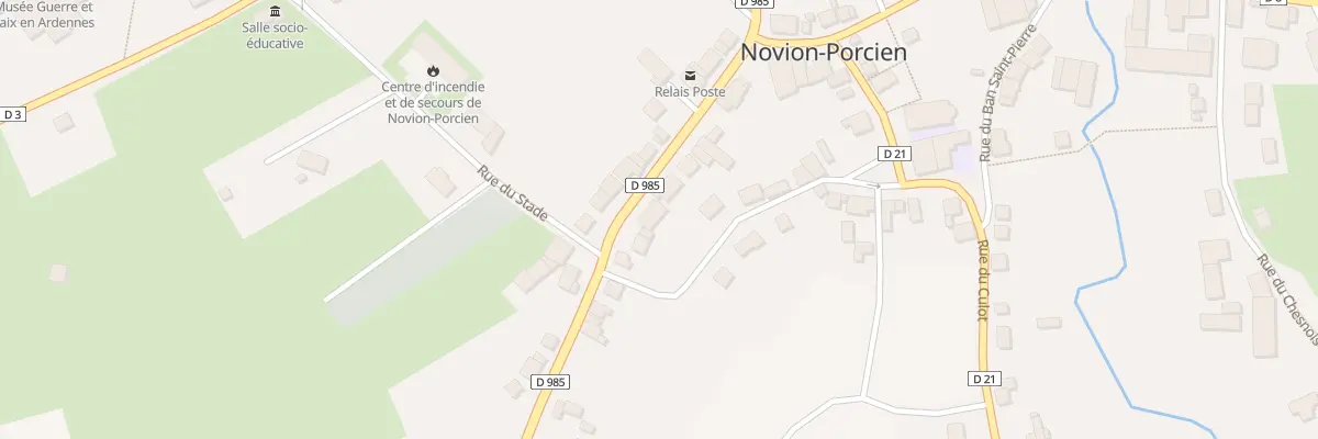 Plan du 10 Rue de la Briqueterie à Novion-Porcien