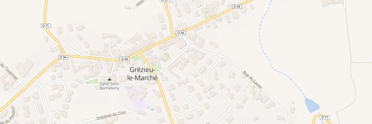 Plan du 70 Rue des Soeurs à Grézieu-le-Marché