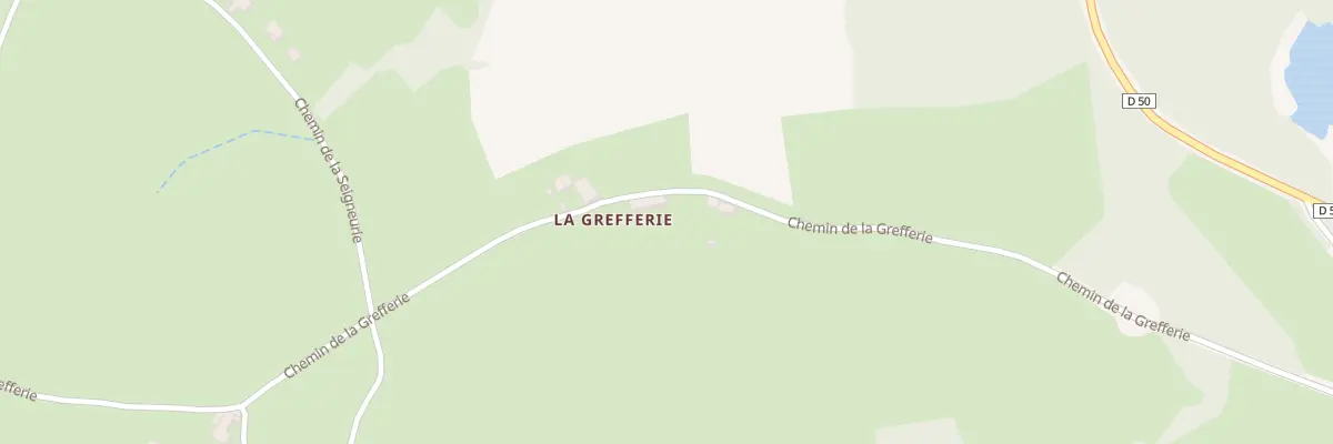 Plan du 644 Che de la Grefferie à Belleroche