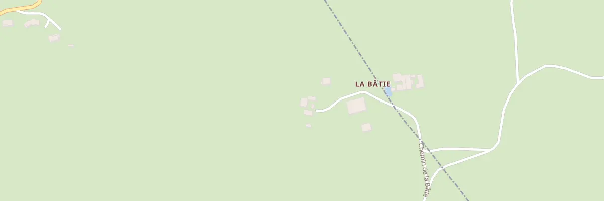 Plan du 560 Che de la Batie à La Gimond