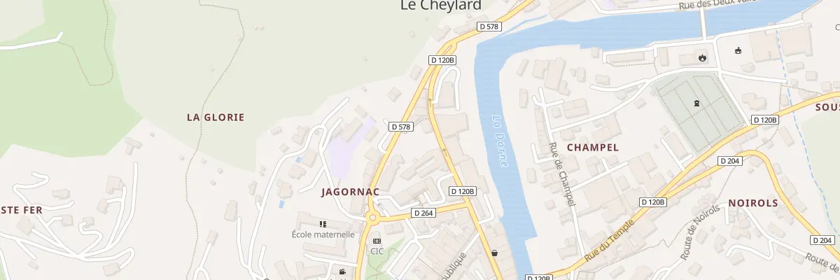 Plan du 11 Rue Saint Joseph au Cheylard
