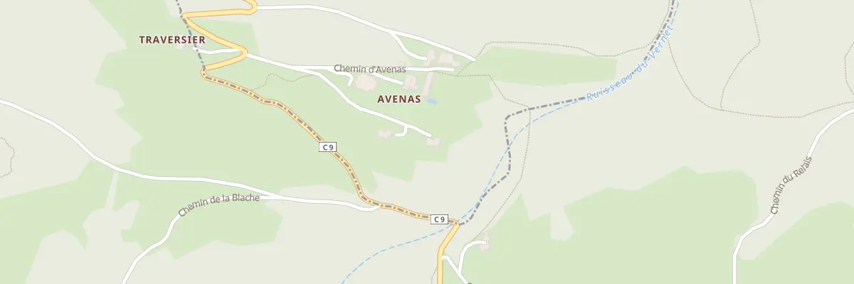 Plan du 210 Che d’Avenas à Saint-Jean-Roure