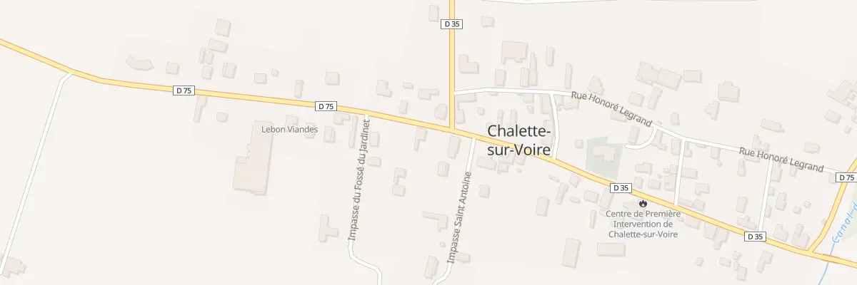 Plan du 11 Le Village à Chalette-sur-Voire
