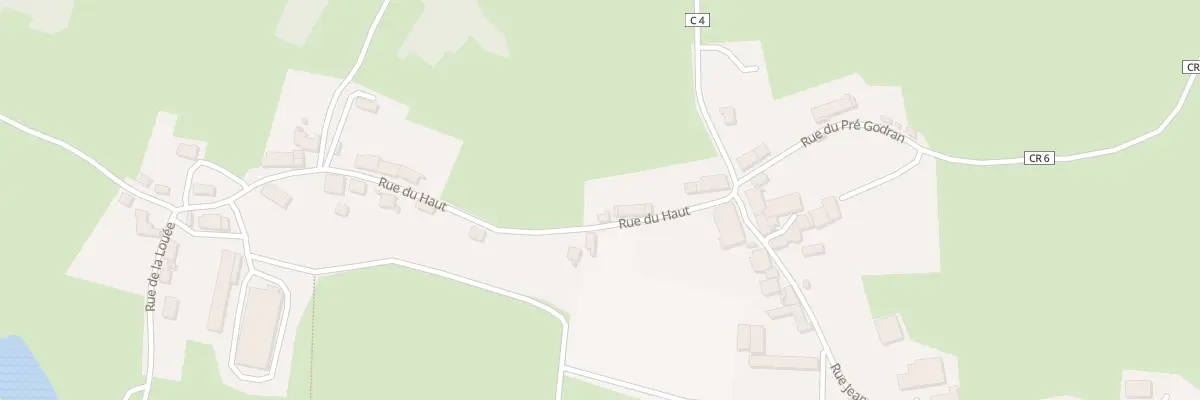 Plan du 31 Rue du Haut à Braux