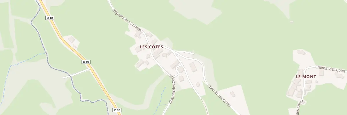 Plan du 1111 Che des Côtes à Saint-Igny-de-Vers