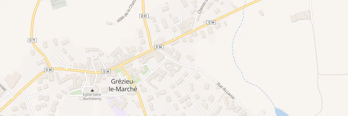 Plan du 41 Pl du Gaboudin à Grézieu-le-Marché