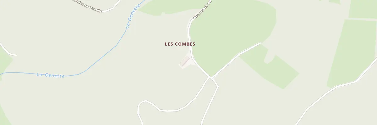 Plan du 1451 Che de la Combe Moulin à Montmelard