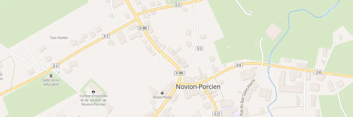 Plan du 5 Rue Geoffreville à Novion-Porcien