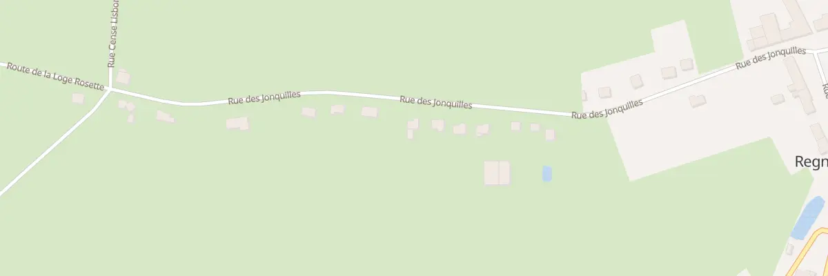 Plan du 11B Rue des Jonquilles à Regniowez