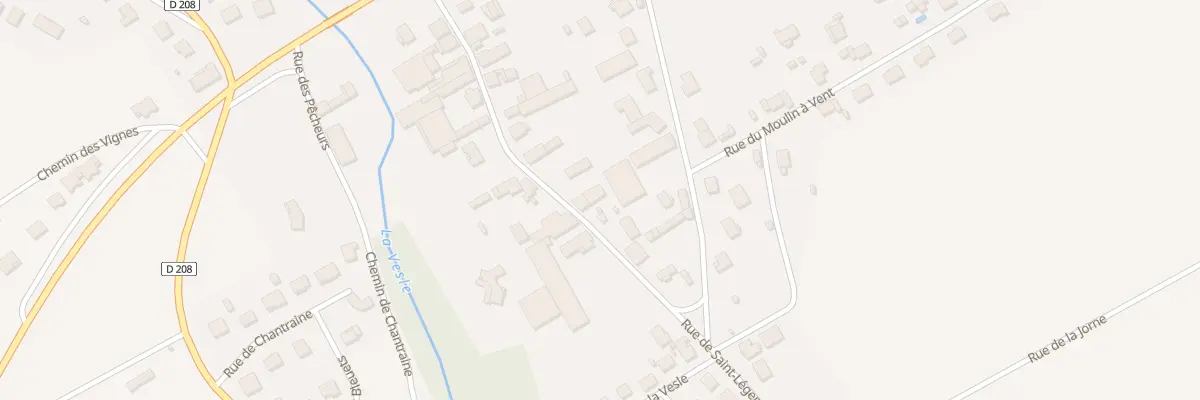 Plan du 15B Rue de Saint-Léger à Saint-Étienne-au-Temple