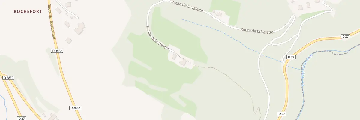 Plan du 5048 Le Cret de Rochefort à Affoux