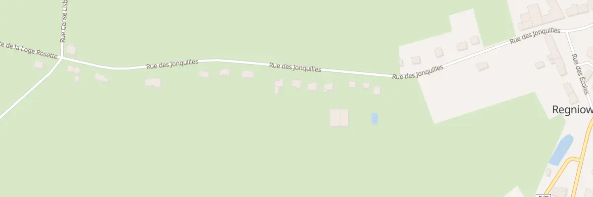 Plan du 11 Rue des Jonquilles à Regniowez