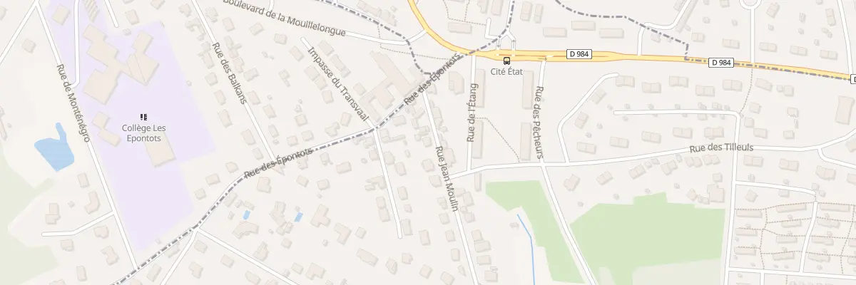 Plan du 4 Rue Jean Moulin à Torcy