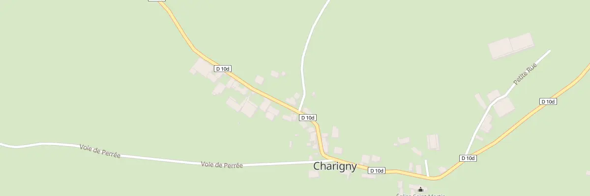 Plan du 6 Che de l’Ancienne Route à Charigny