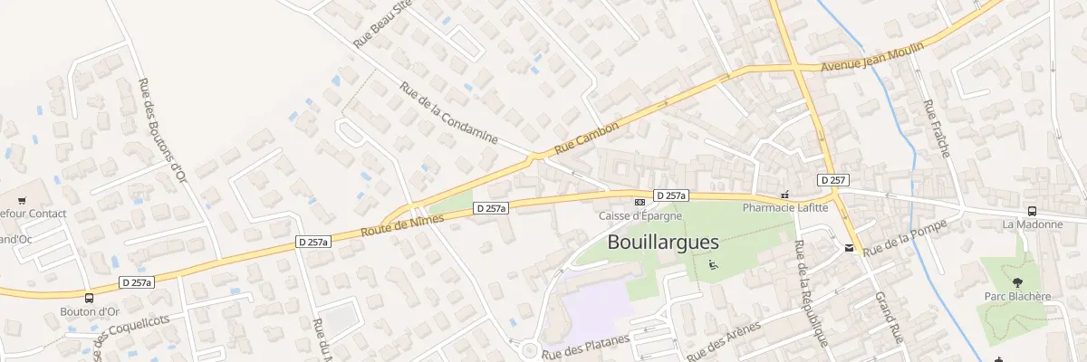 Plan du 49 Rte de Nîmes à Bouillargues
