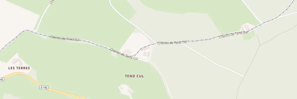 Plan du 661 Che de Tend Cul à Gibles