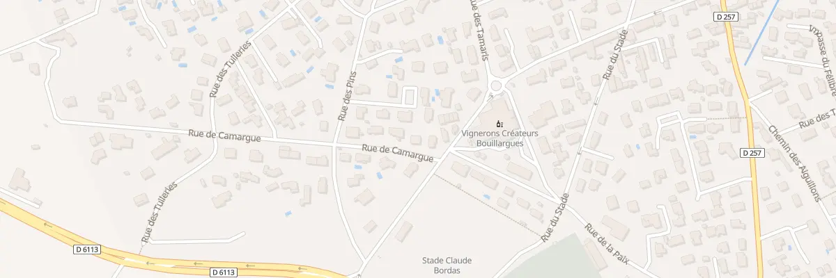 Plan du 3 Rue de Camargue à Bouillargues