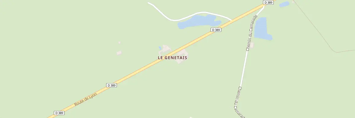 Plan du 3980 Rte de Lyon à Meys