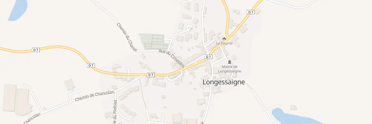 Plan du 5045 Le Bourg à Longessaigne