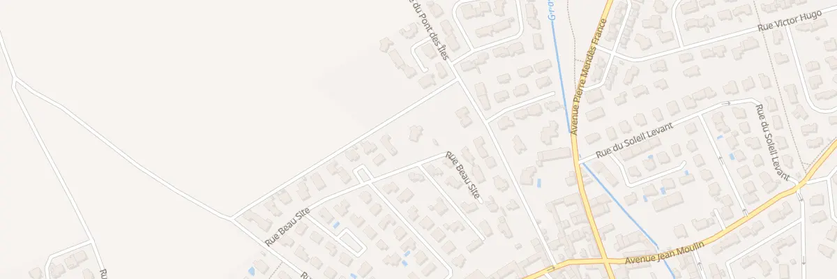 Plan du 19 Rue Beau Site à Bouillargues