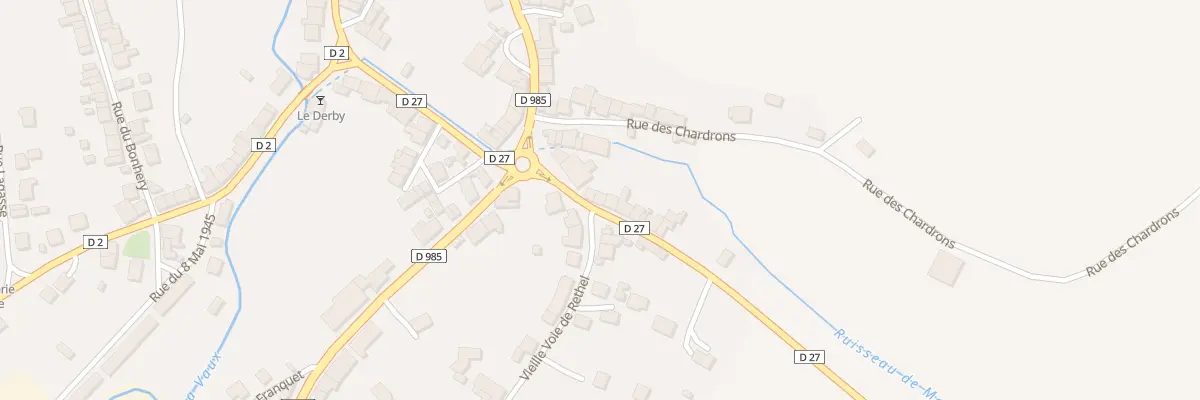 Plan du 7 Rue de Dommery à Signy-l’Abbaye