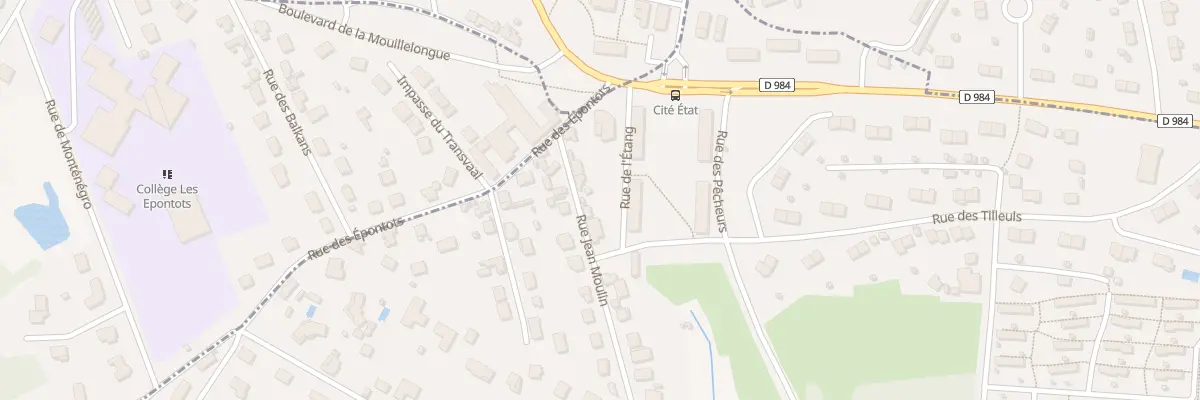 Plan du 3 Rue Jean Moulin à Torcy