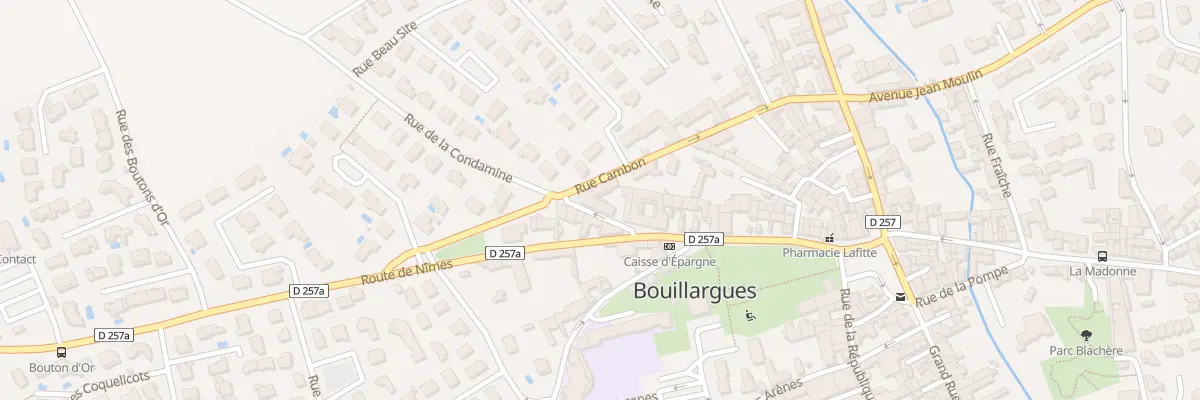 Plan du 21 Rue Cambon à Bouillargues