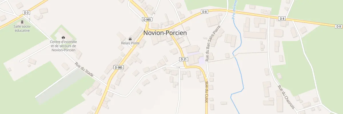 Plan du 2 Rue de l’Eglise à Novion-Porcien