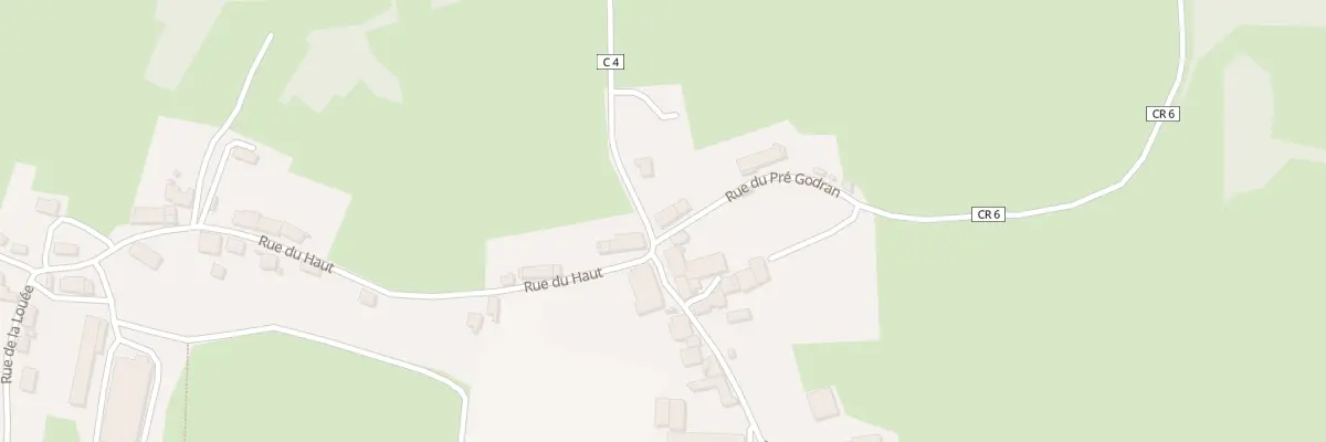 Plan du 1 Rue du Pre Godran à Braux