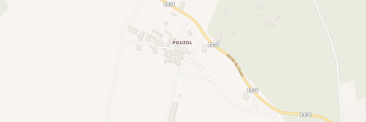 Plan du 5130 Pouzol à Orgnac-l’Aven