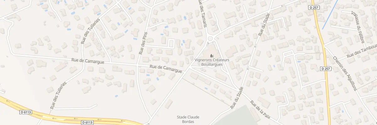 Plan du 8 Rue de la Cave Coopérative à Bouillargues