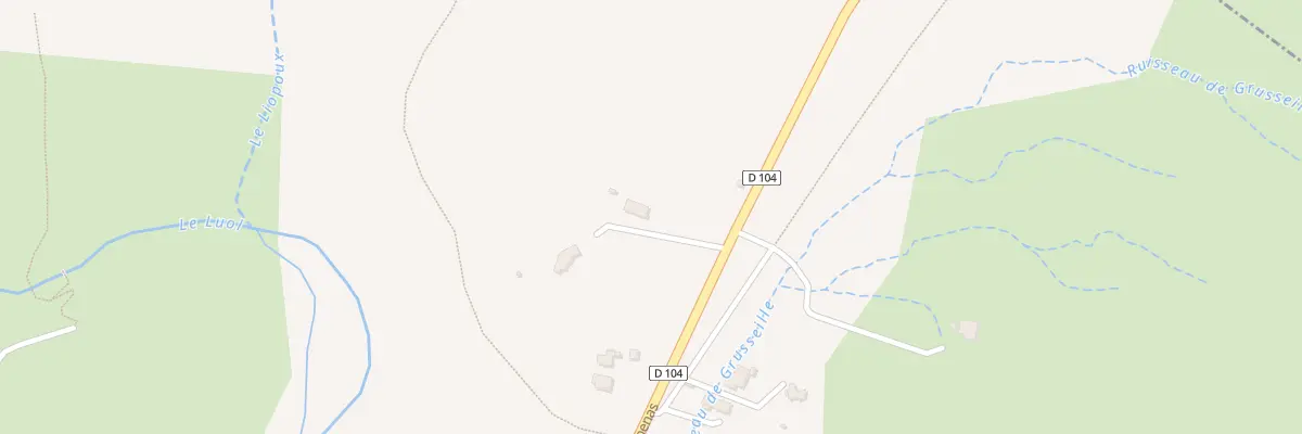 Plan du 5510 Le Chiet à Saint-Privat