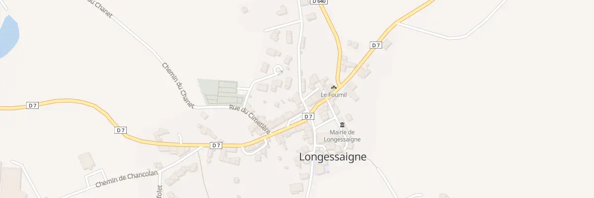 Plan du 35 Rue de Rampot à Longessaigne